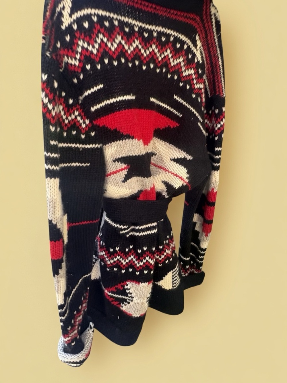 Vintage Ralph Lauren Native American Native Indian Aztec sweater coat